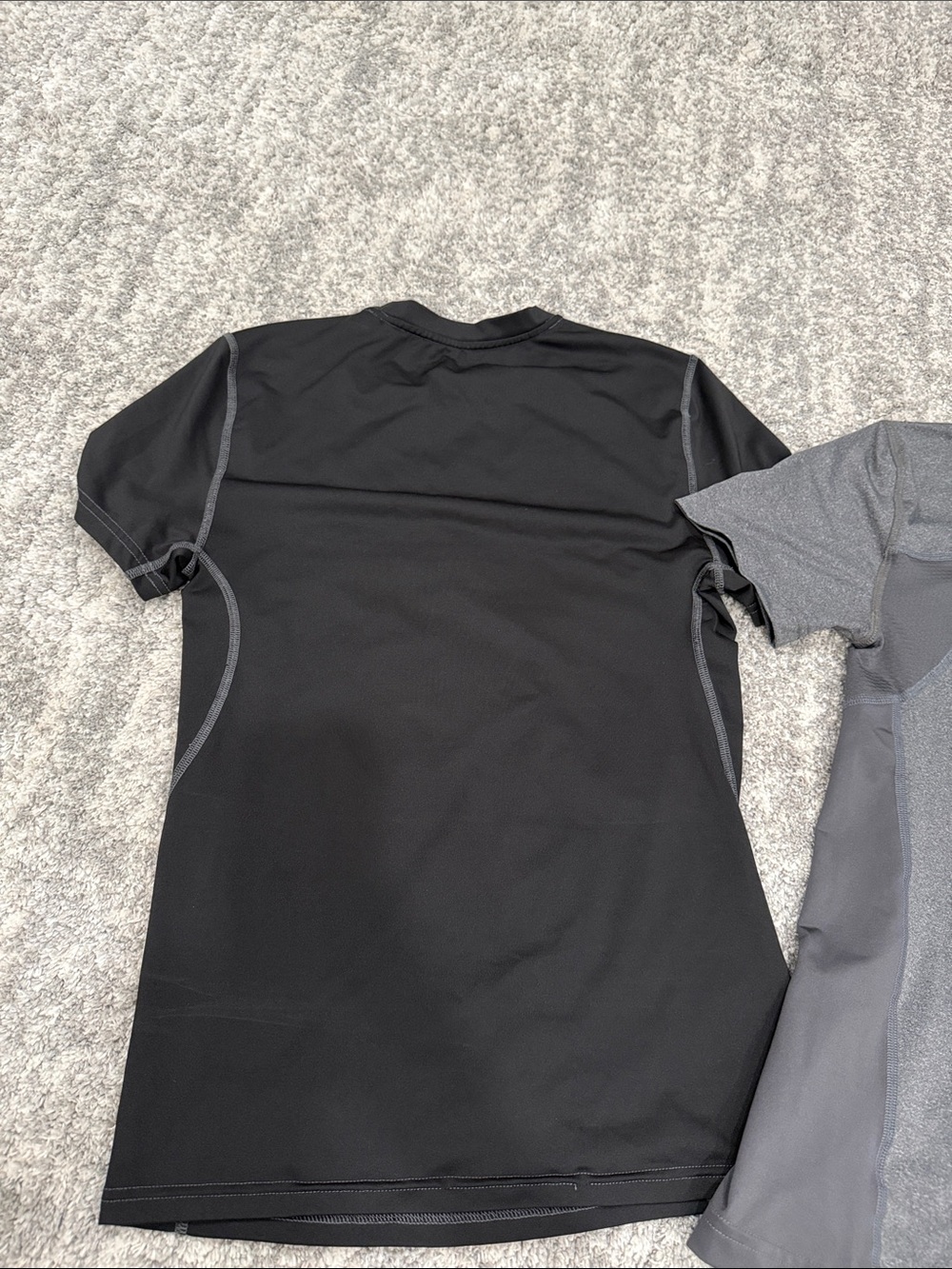 Xersion Men's Short Sleeve Athletic Tees - Black and Gray Bundle - Picture 6 of 6